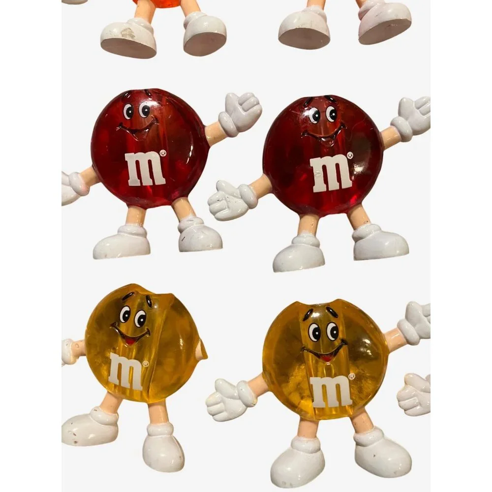 Vintage M&M Candy Character Happy Christmas Replacement String Light Covers